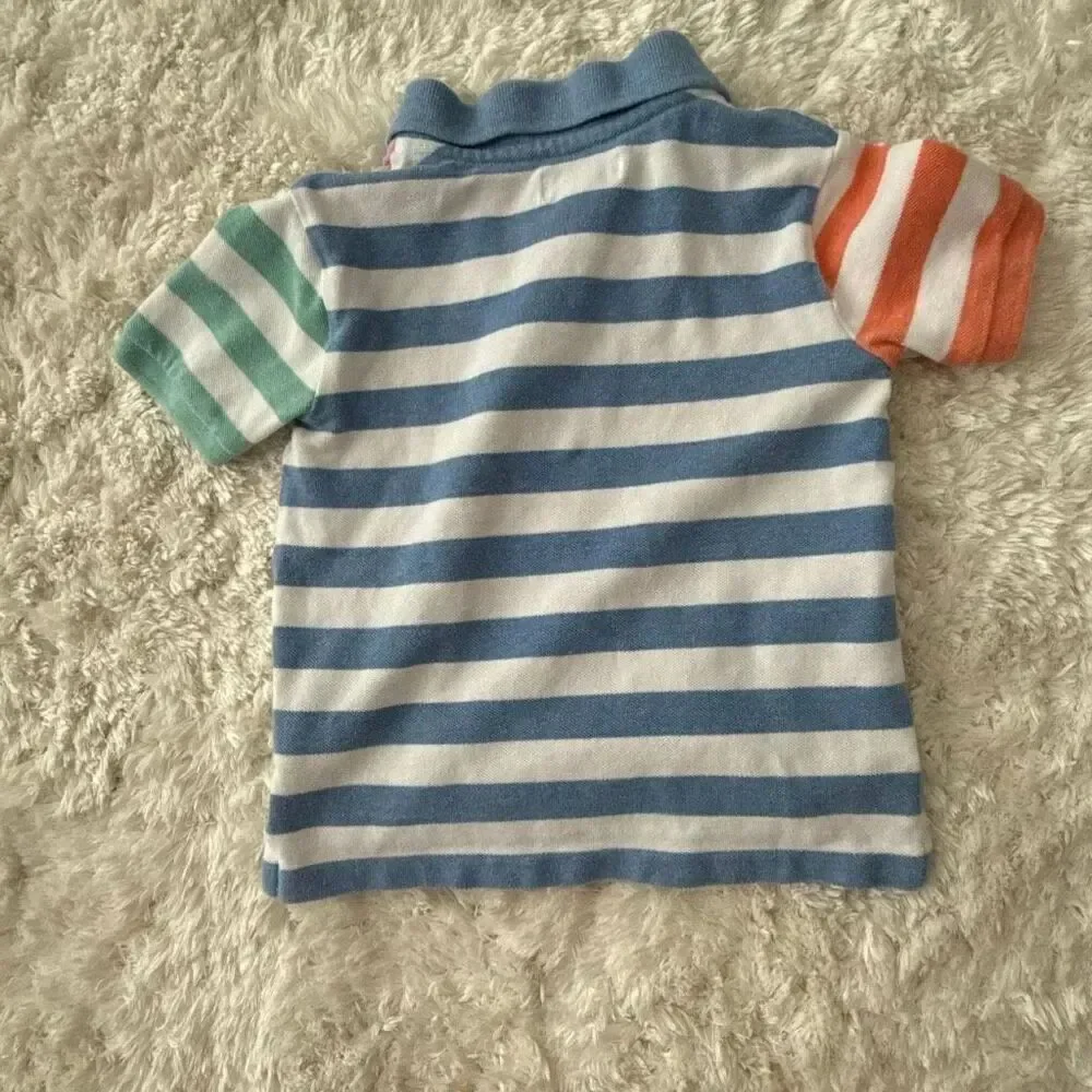 Ralph Lauren Kids Baby Stripe Multi-color Polo shirt 18M